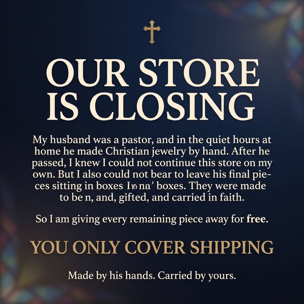 Christian Jewelry Store Closing