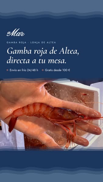 Envío en frío. Te llega en 24/48 h, fresca.