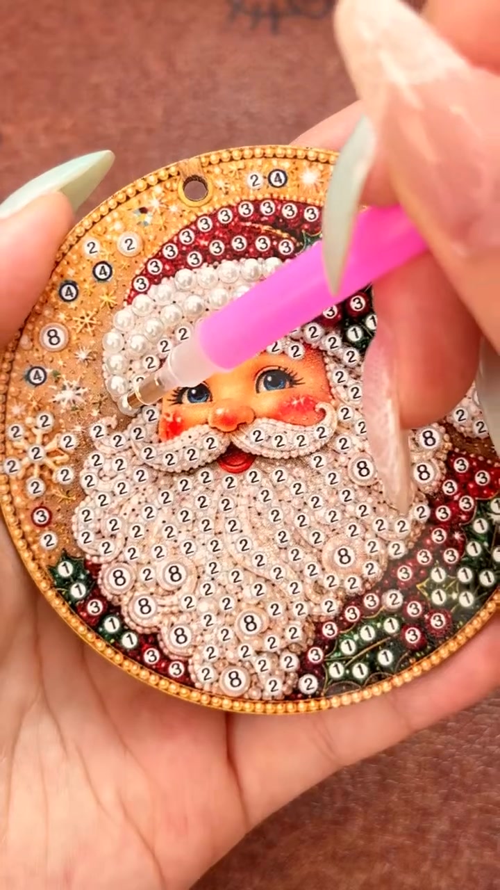 Xmas Hot Sales - 50% OFF24-Day Christmas Countdown Ornament DIY Kit