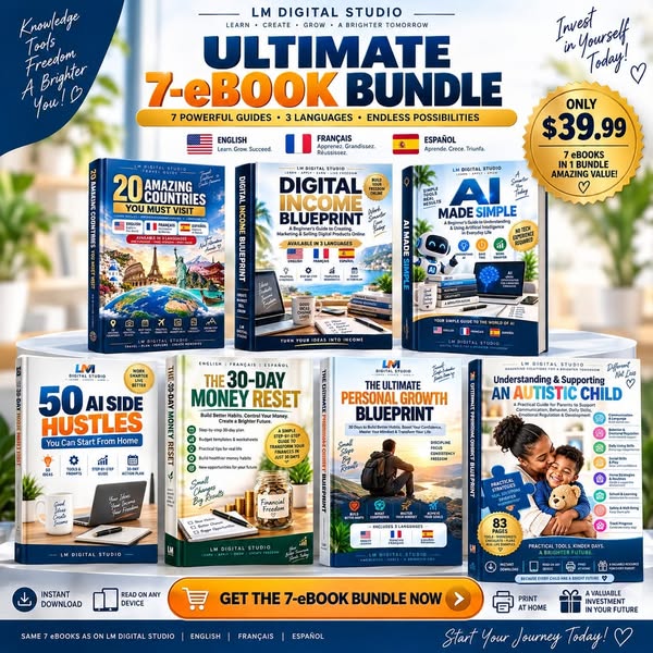 Get 7 Powerful eBook in one Bundle