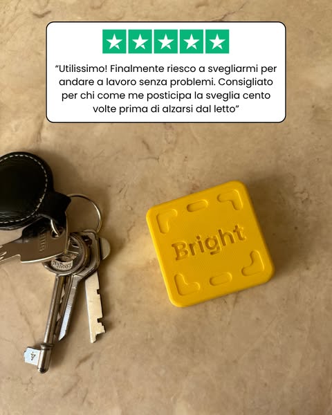 La sveglia che si spegne solo se ti alzi
