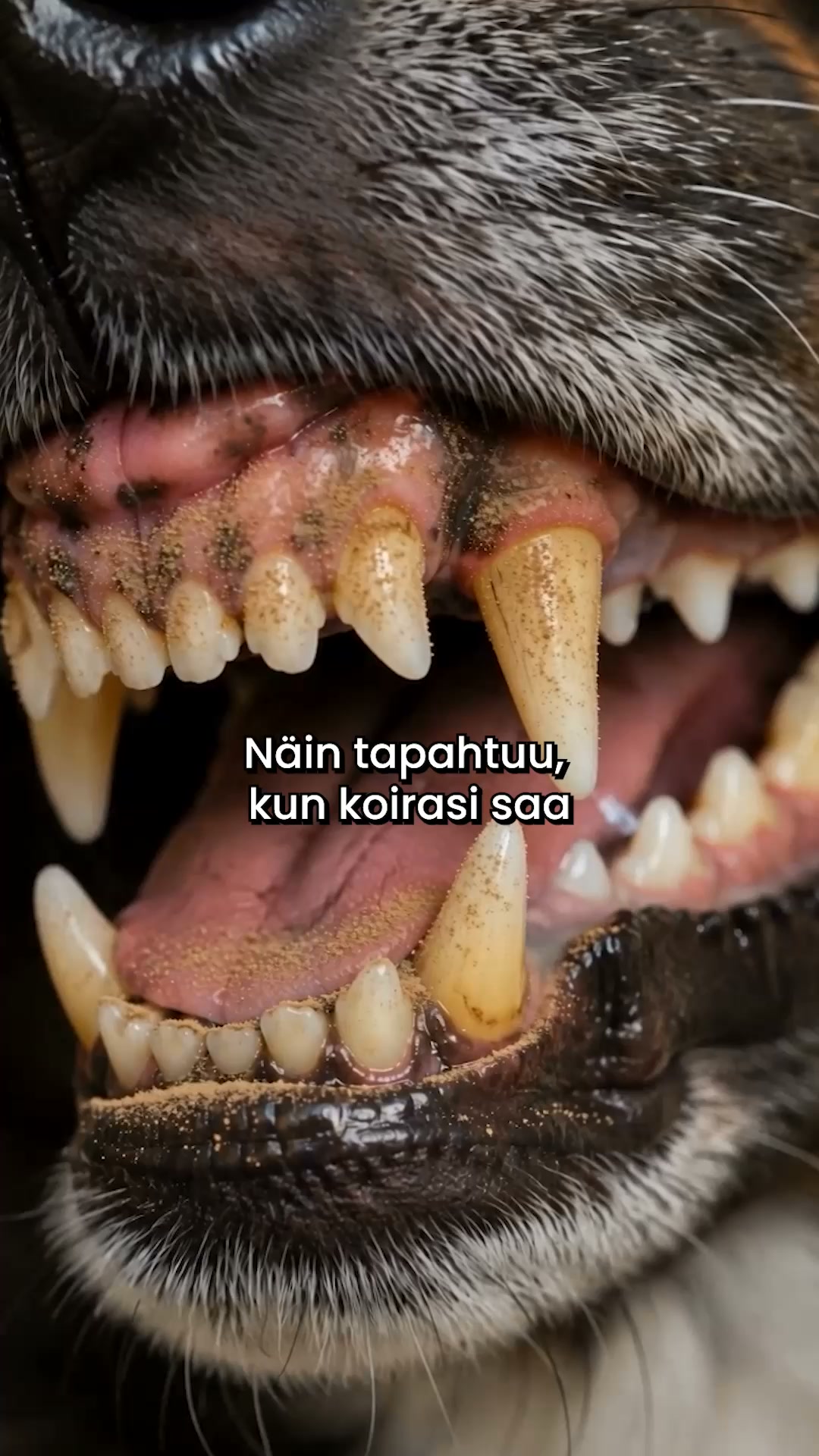 Jos koirasi henki haisee tai hampaat ovat keltaiset, kokeile tätä jauhetta