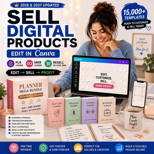 15,000+ Canva Templates Ready to Sell