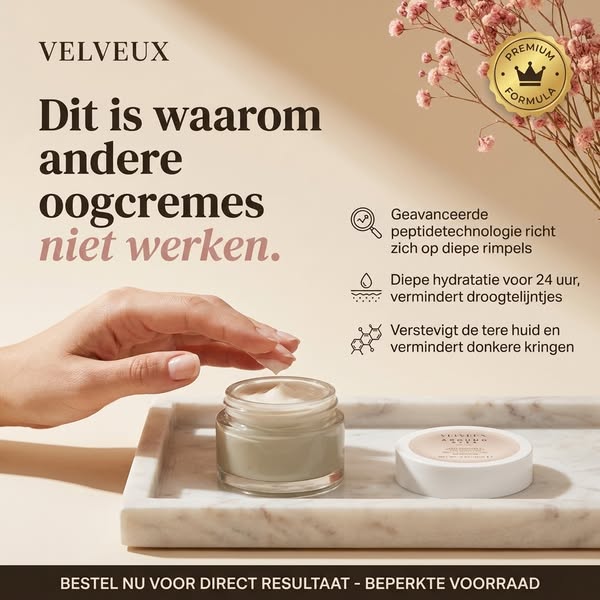 Dit is waarom andere oogcremes niet werken.