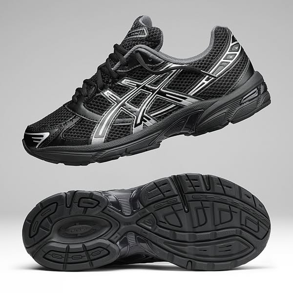 Asics - Sneakers Gel 1130 1201A906 Black Pure Silver