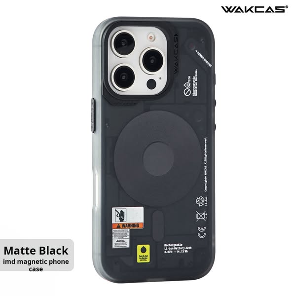 Frosted Mechanical Anti-Drop Magnetic iPhone Samsung Galaxy Magsafe Case