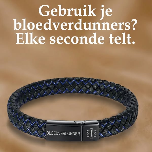 Deze armband kan een leven redden.