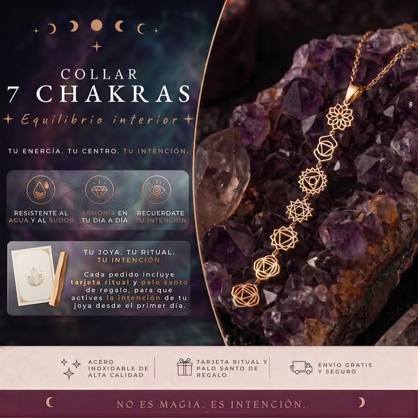 Collar 7 Chakras | Equilibrio y Energía