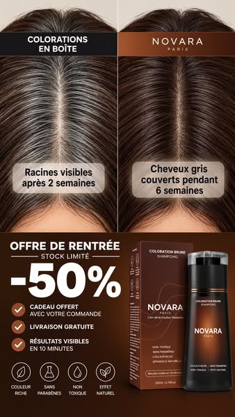 Regardez ÇA avant de couvrir à nouveau vos cheveux blancs !