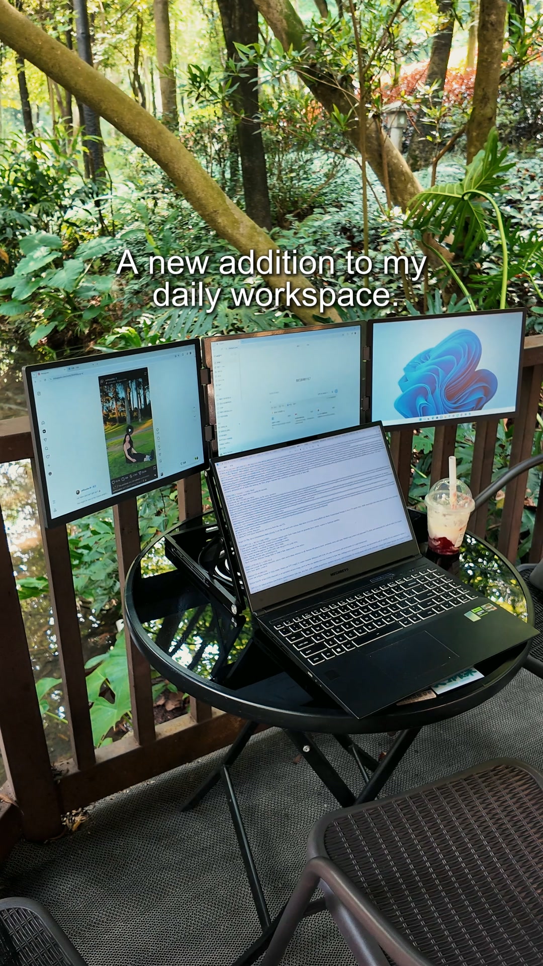 More in View. Less Window Switching.