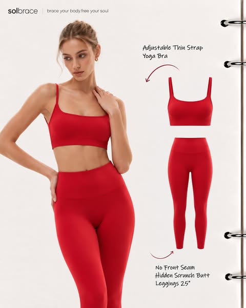 No Front Seam Hidden Scrunch Butt Leggings 25"
