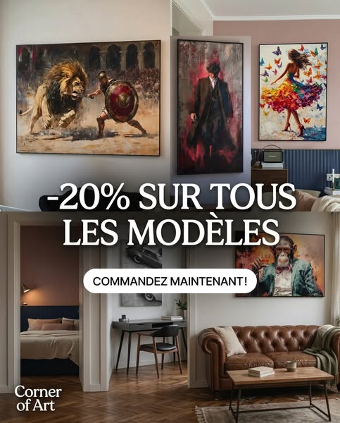 Top ventes | Corner of Art