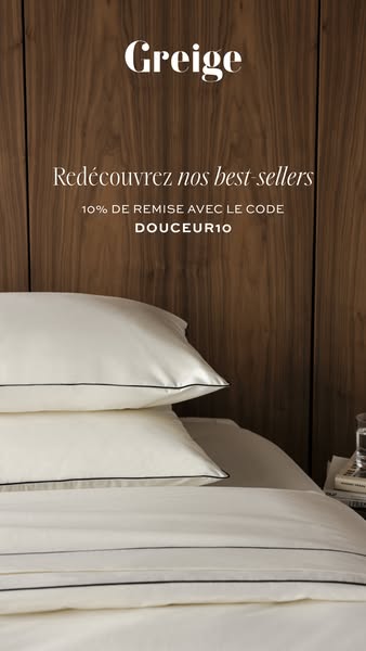 10% avec le code DOUCEUR10