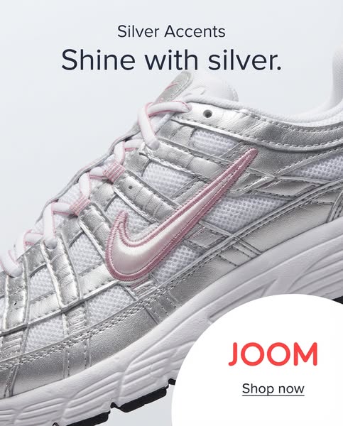 Nike P 6000 Silver