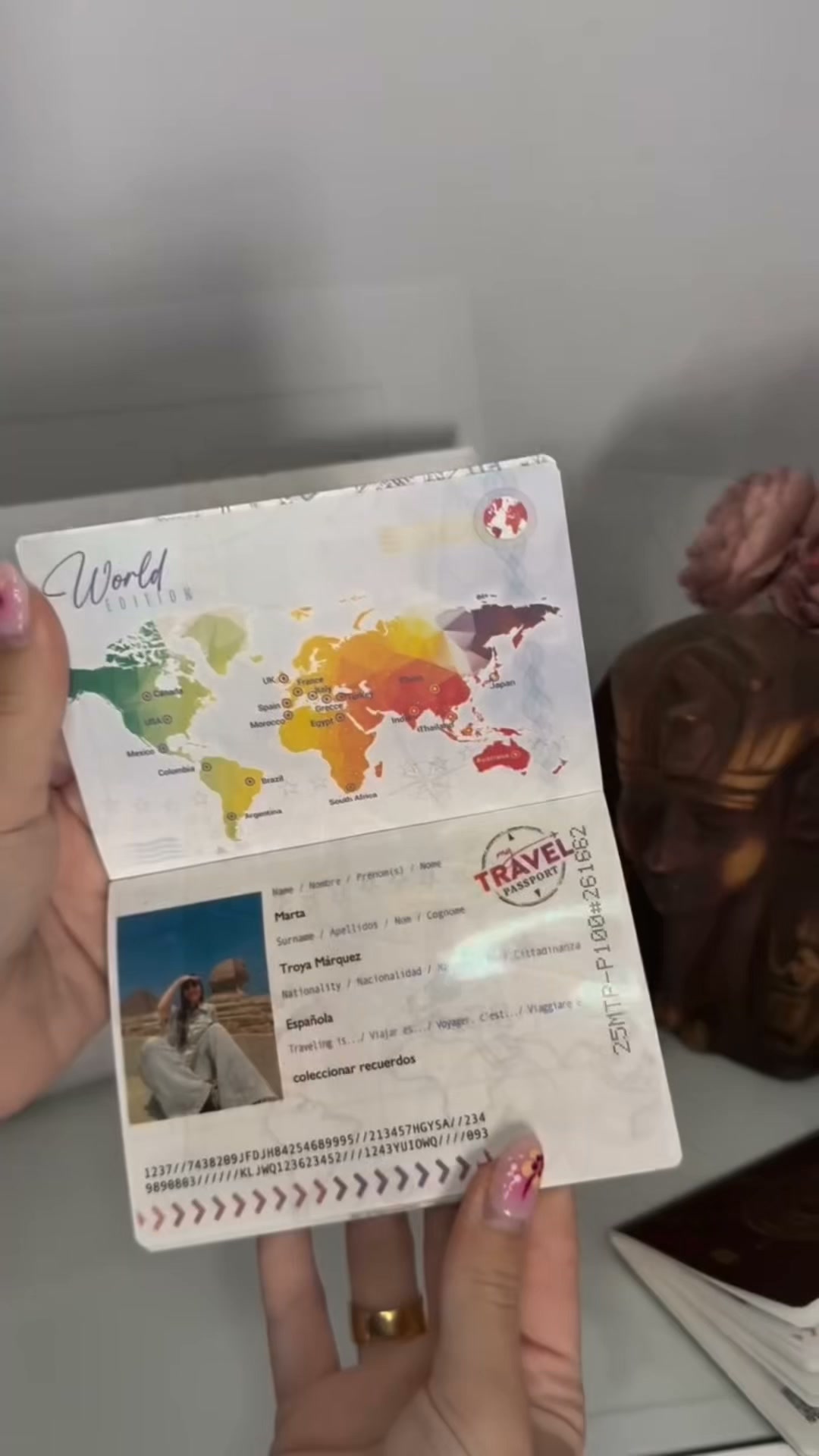 Así queda cuando lleva su nombre