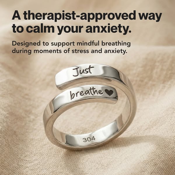 A ring for anxious moments.
