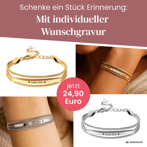 Eure Liebe als Schmuckstück.