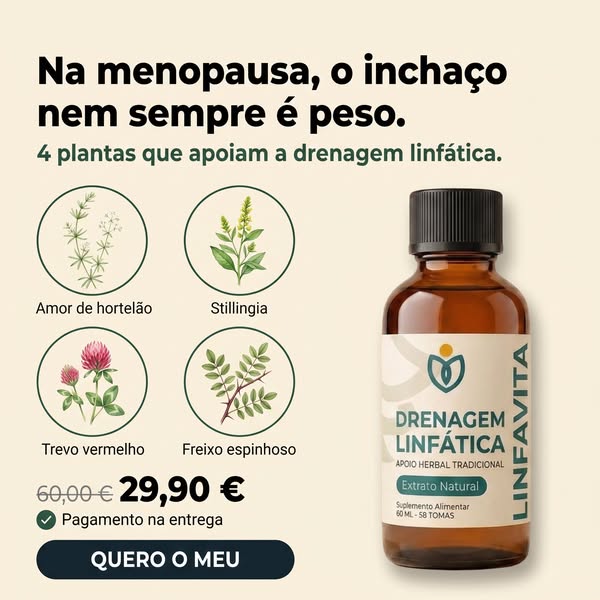 4 plantas que apoiam a drenagem linfática