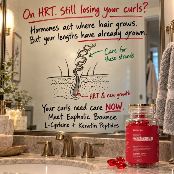 HRT for you. Bounce for your curls.