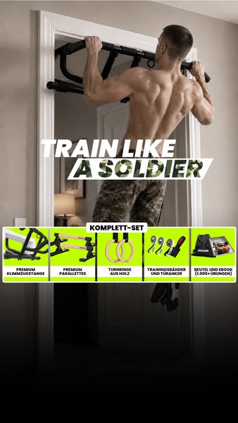 Dein Gym im Türrahmen