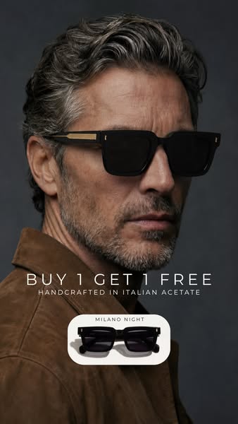 Step into confidence with our handcrafted acetate frames, designed to stand out.
