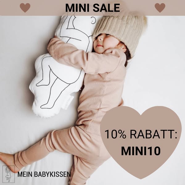 Dein Baby als Kissen