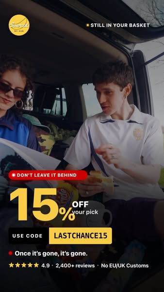 Use: LASTCHANCE15 for 15% Off
