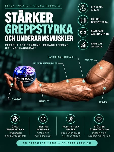 Prova Gyrobollen idag