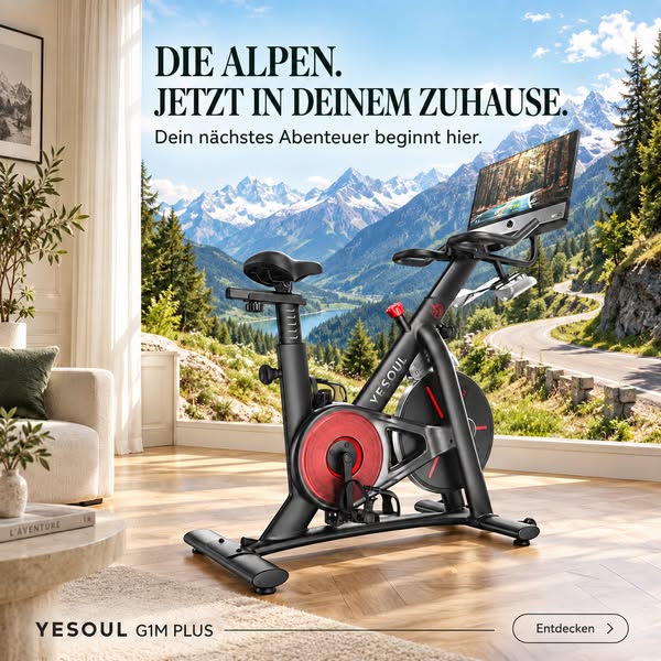 Dein Training. Deine Unterhaltung. Ganz ohne Pflichtabo.