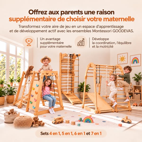 Goodevas pour les professionnels | Espaces de jeu pour enfants