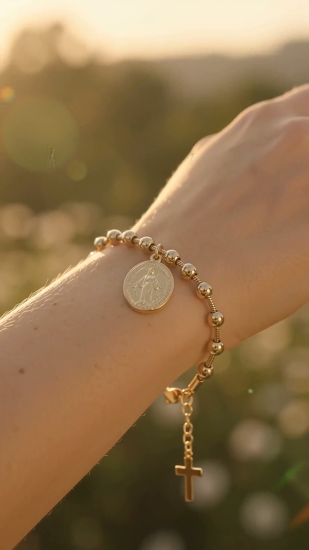 Our Lady Medal Bracelet - Now Available
