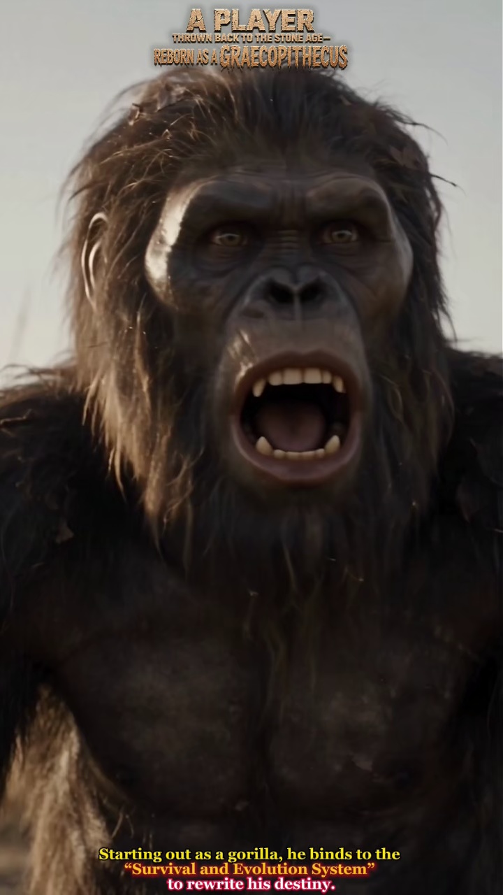 A player thrown back to the Stone Age—reborn as a Graecopithecus