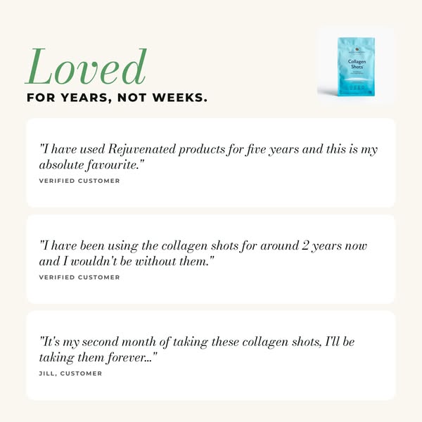 Rejuvenated Collagen Shots®