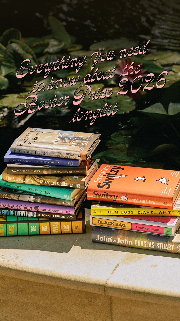 Anúncio de The Booker Prizes