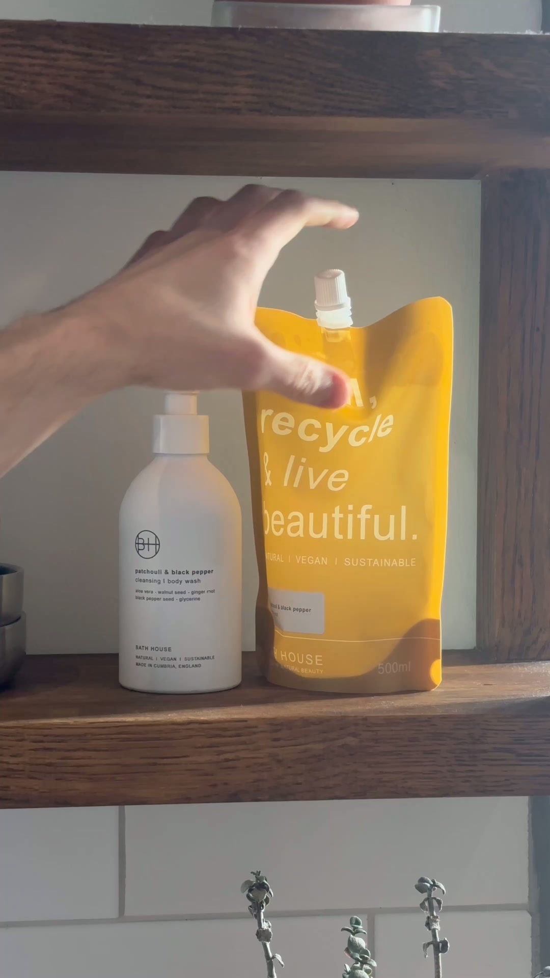 Reuse, Refill & Recycle. 15% off Today!