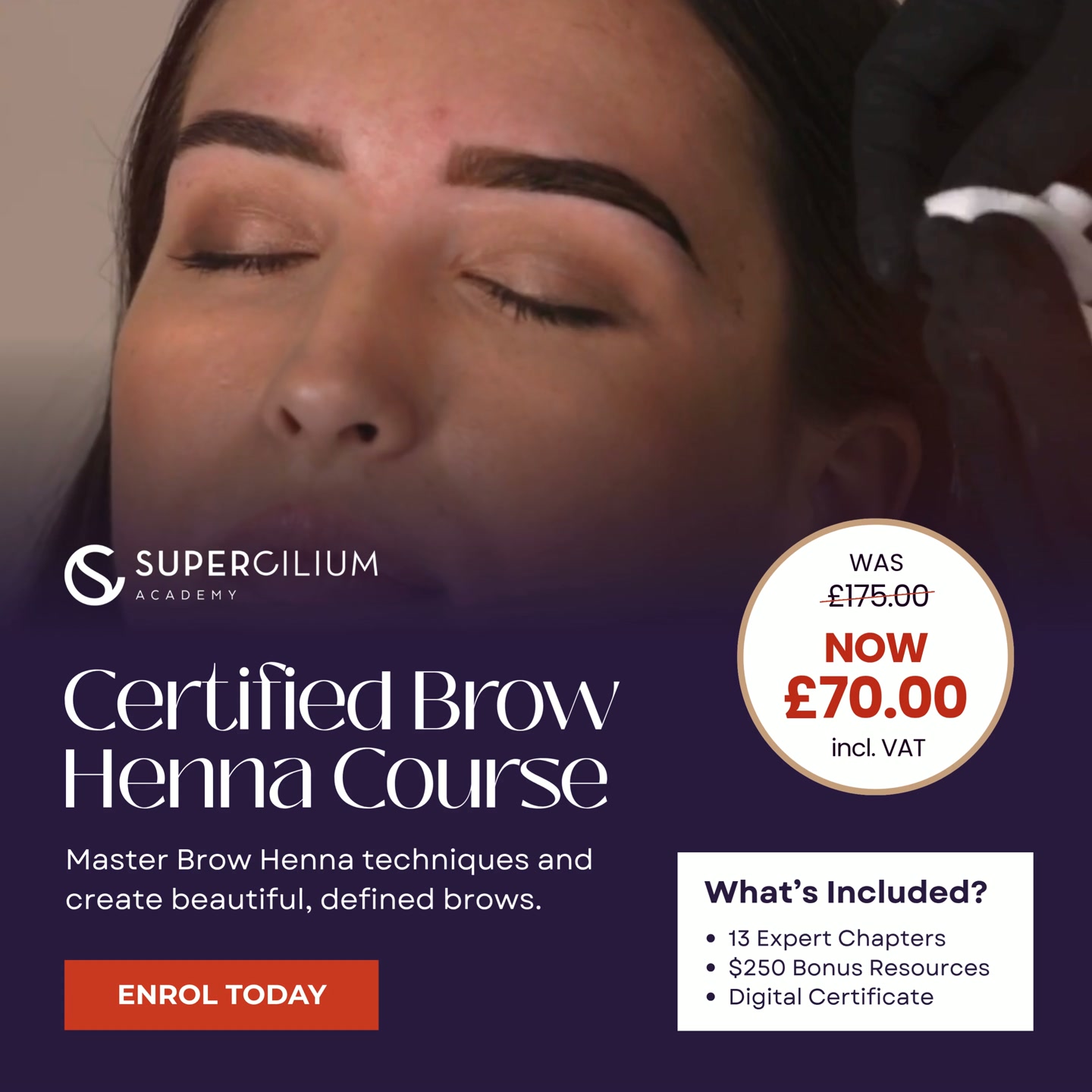 Certified Brow Henna Course