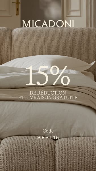 Micadoni : -15 % sur votre commande