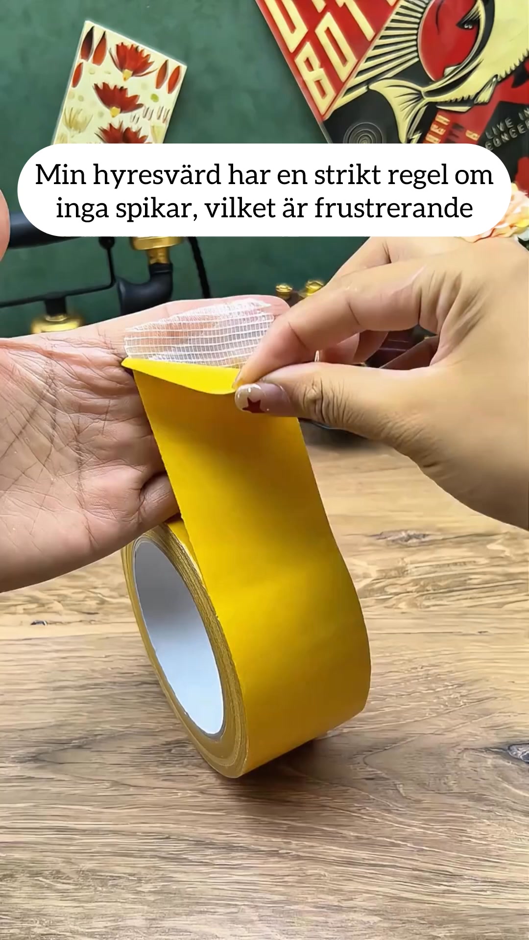 Sluta borra — börja fästa