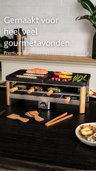 Gourmetstellen | Gezellig Gourmetten | Compact & Duurzaam