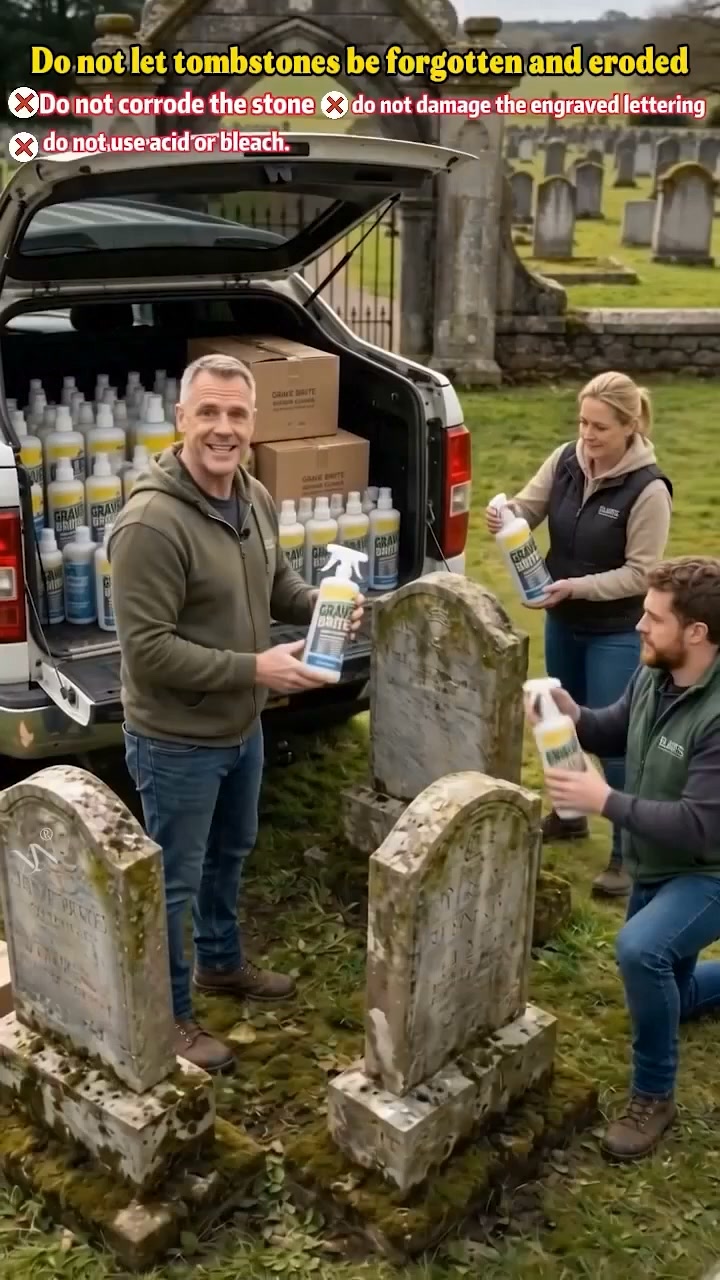 Headstone & Memorial Stone Cleaner‑Restore The Dignity Of Cherished Memories