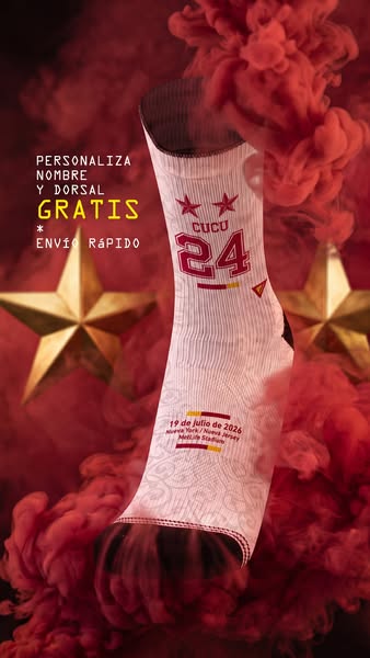Personaliza con nombre y dorsal, GRATIS