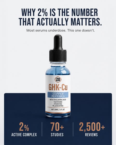 2% GHC-Cu Copper Peptides Serum