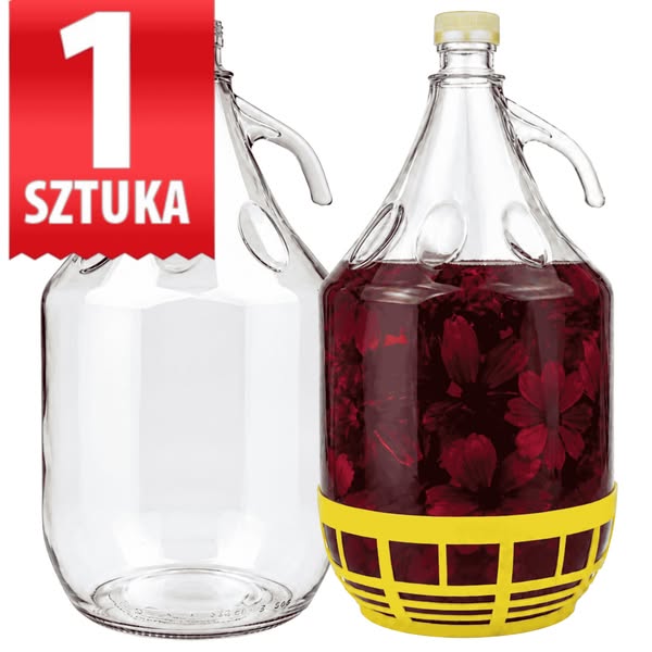 Dama 5 L "gwint" balon gąsior butla na wino