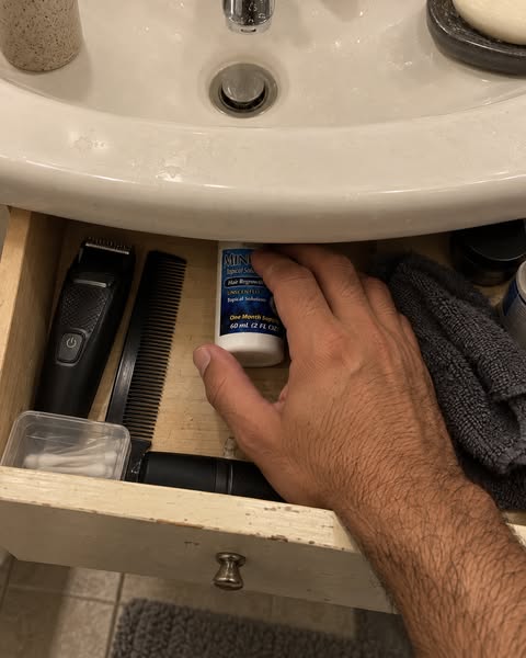 I Wanted a Beard. Not a Secret in My Bathroom Drawer.