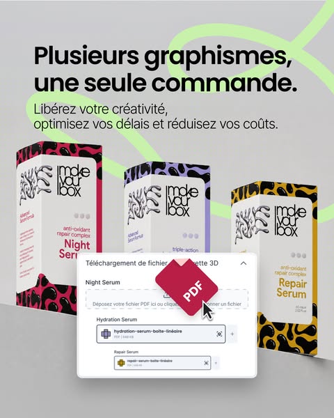 Plus de variantes, une seule commande, des coûts réduits
