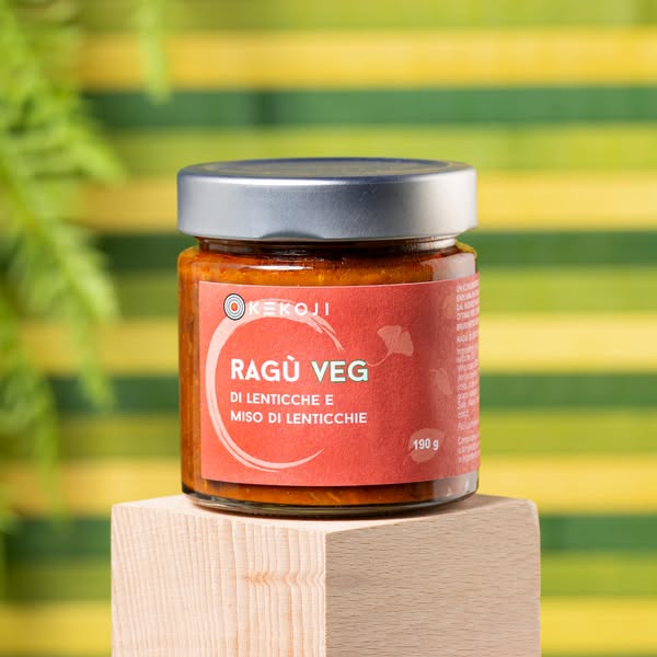 Ragù veg: di Lenticchie con Miso di lenticchie – 190 g