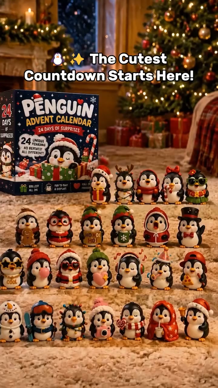 24 Penguins. 24 Personalities. Way Too Much Cuteness.