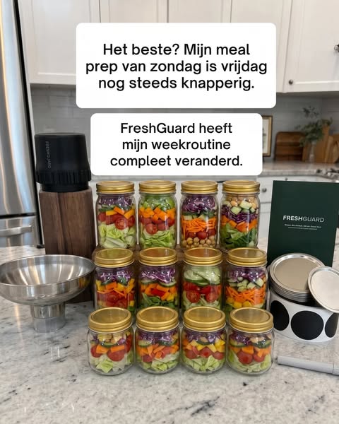 Laat je zondagse meal prep langer meegaan