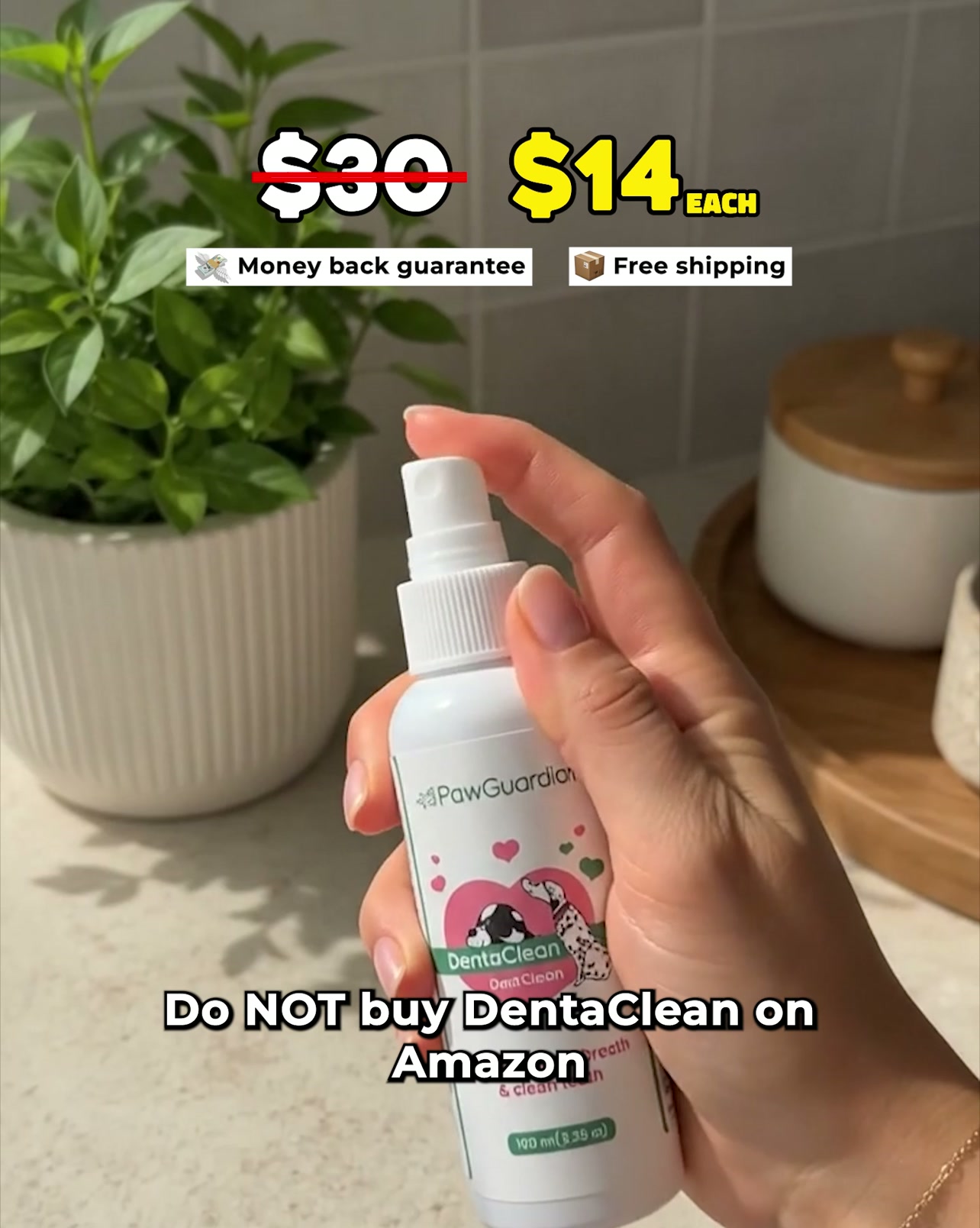 Don’t Buy DentaClean on Amazon.