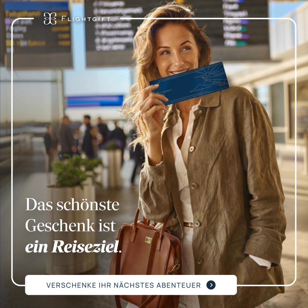 Der Fluggutschein für jeden Anlass
